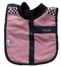 Load image into Gallery viewer, Little Poppet Police Baby Bib
