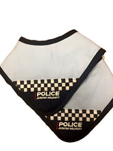 Load image into Gallery viewer, Little Poppet Police Dribble Bib