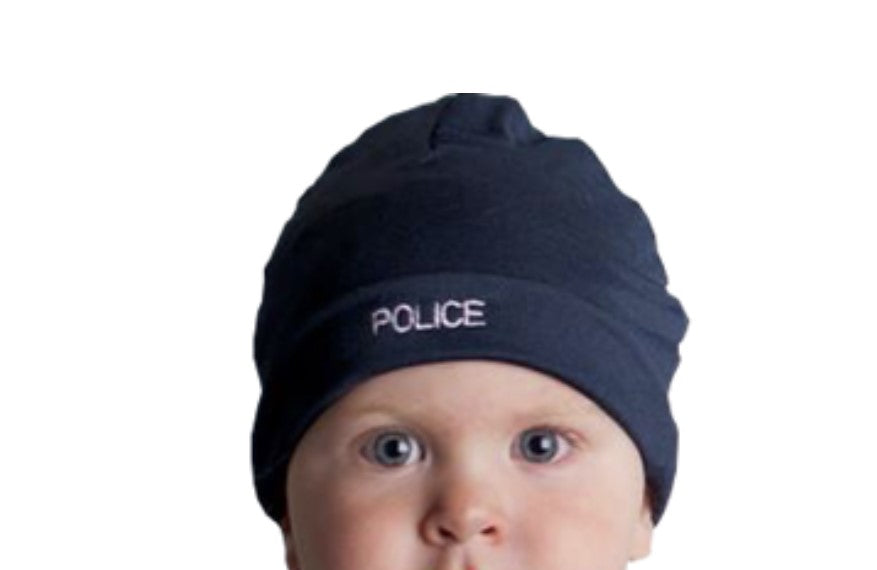 Little Poppet Babies Police Beanie