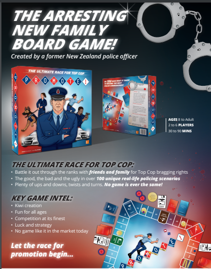 PROMOTE- Police themed Board Game