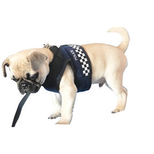 Load image into Gallery viewer, Little Poppet Police Dog Harness with lead