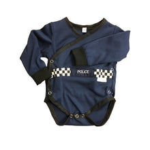 Load image into Gallery viewer, Little Poppet Police Merino Onesie - Long Sleeve
