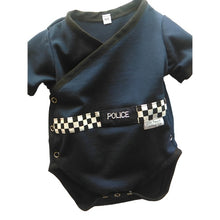 Load image into Gallery viewer, Little Poppet Police Merino Onesie - Short Sleeve

