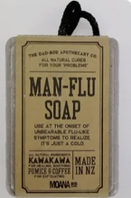 Load image into Gallery viewer, Moana Rd Man Puns Hanging Soap
