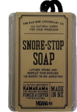 Load image into Gallery viewer, Moana Rd Man Puns Hanging Soap
