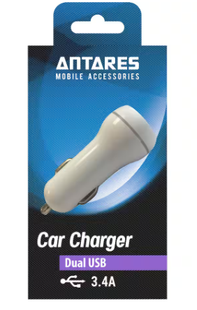 Antares  Dual USB Car Charger