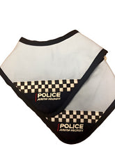 Load image into Gallery viewer, Little Poppet Police Dribble Bib
