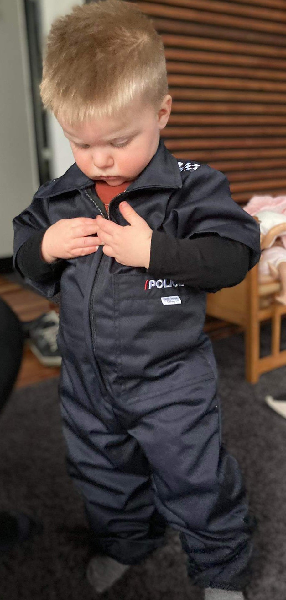 Little Poppet Children's Police Overalls